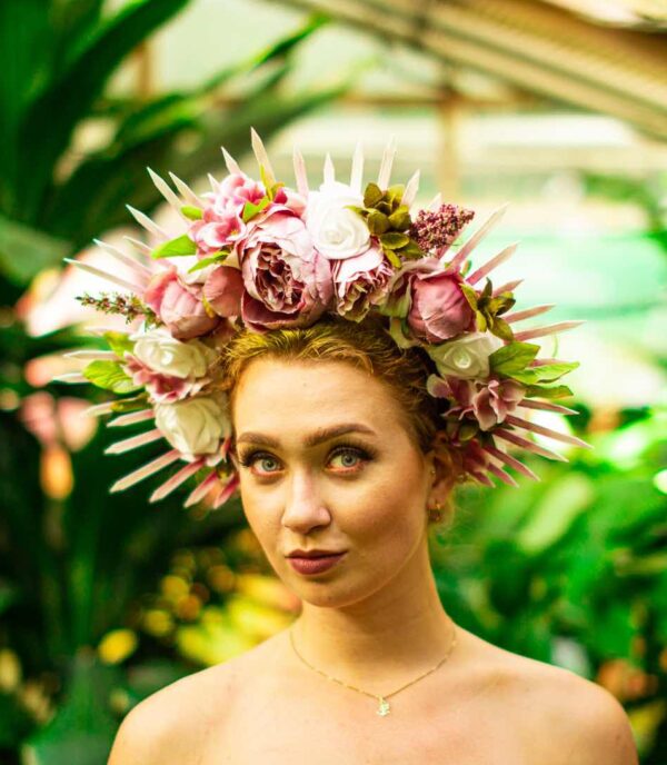 Spring Flower Halo Crown - Image 2