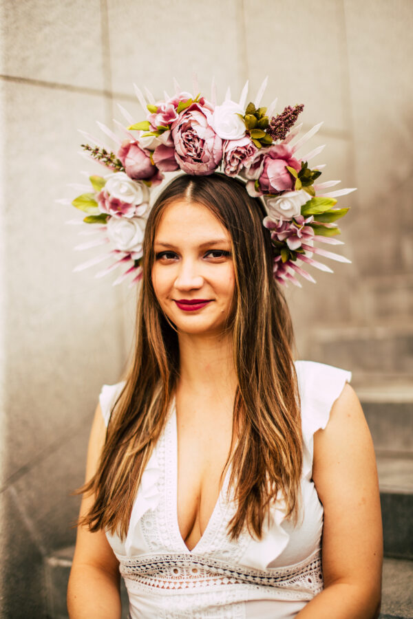 Spring Flower Halo Crown - Image 8