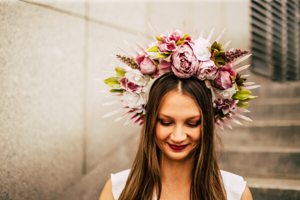 Spring Flower Halo Crown