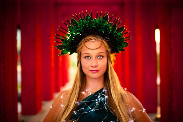 Black Rose Ivy Crown - Image 6