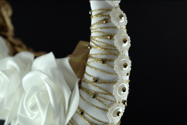 Golden Rose Horn Crown - Image 2