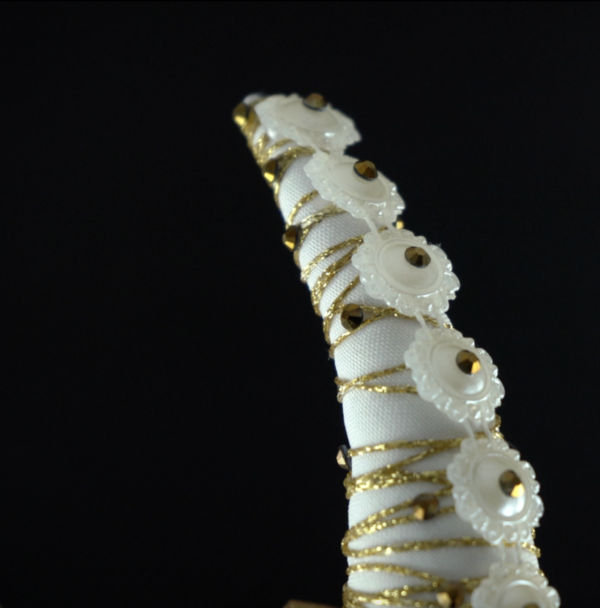 Golden Rose Horn Crown - Image 3